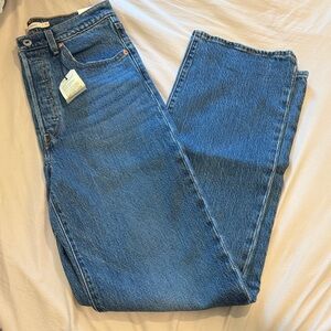 Classic Levi Blue Denim Women's Jeans